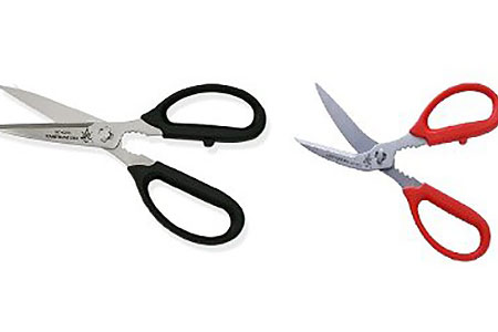 関兼常 キッチンハサミ＆カニハサミセット（KC-020S・KC-027S） ～はさみ かにばさみ かに かに用 調理はさみ かに割り 2本 鋏 キッチンばさみ 台所用品 台所グッズ 便利 ギザ刃 取り外し式 衛生的 関の刃物～