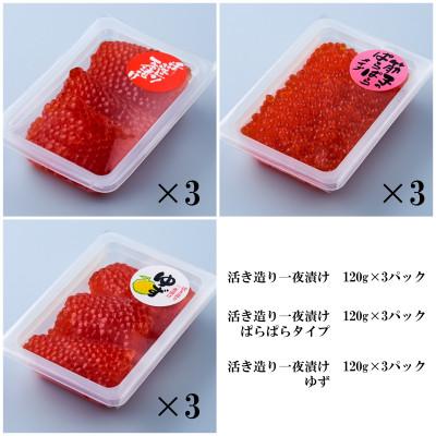 ふるさと納税 青森市 一夜漬けのポート詰合せギフト「ひまわり」・青森サーモンおさしみ セット |  | 01