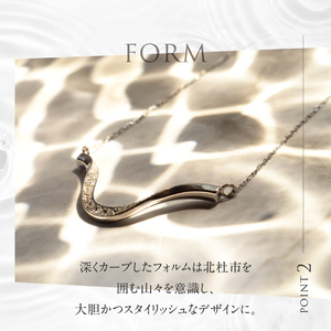 K10 DRIP ダイヤモンド　ネックレス【K10WG】 ネックレス ダイヤ ペンダント アクセサリー ジュエリー レディース ホワイトゴールド K10 ダイヤモンド 鑑別書付 保証書付 ジュエリーケ