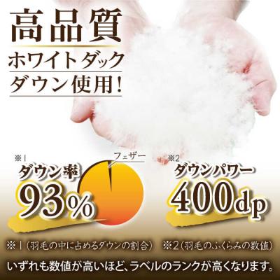 ふるさと納税 糸島市 【糸島羽毛ふとん】【キング】羽毛布団無地ダウン93%糸島市/株式会社三樹[AYM018] |  | 02