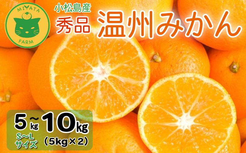 
            【2025年11月順次発送】 みかん 秀品 温州みかん5kg/10kg 早生みかん ミカン 蜜柑 甘い フルーツ 柑橘 ジュース 小松島市 5kg オススメ 人気 ふるさと納税 5kg 10kg
          