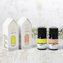 【ふるさと納税】長崎産ブレンドエッセンシャルオイル!「ゆうこう」「せとか」の香り 5ml×2種 ラベンダー オレンジ 柑橘 天然精油 ユーカリ アロマ アロマオイル 長崎 九州 国産 長崎県 長崎市 送料無料