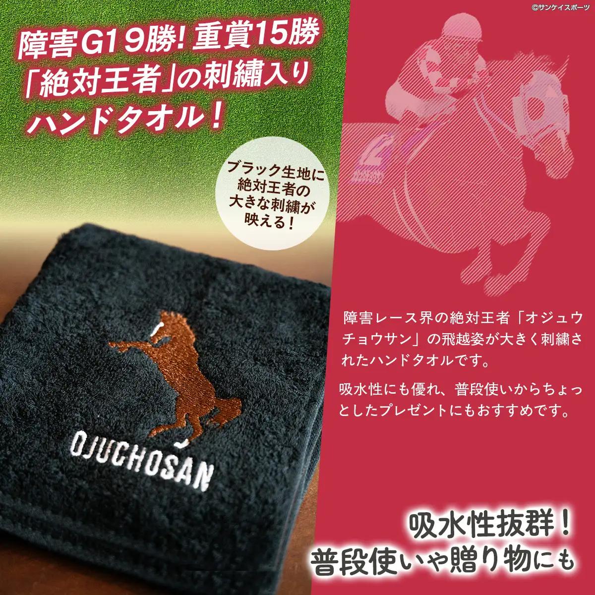 【TVで紹介！ 】【オジュウチョウサン】ハンドタオル BRTV008