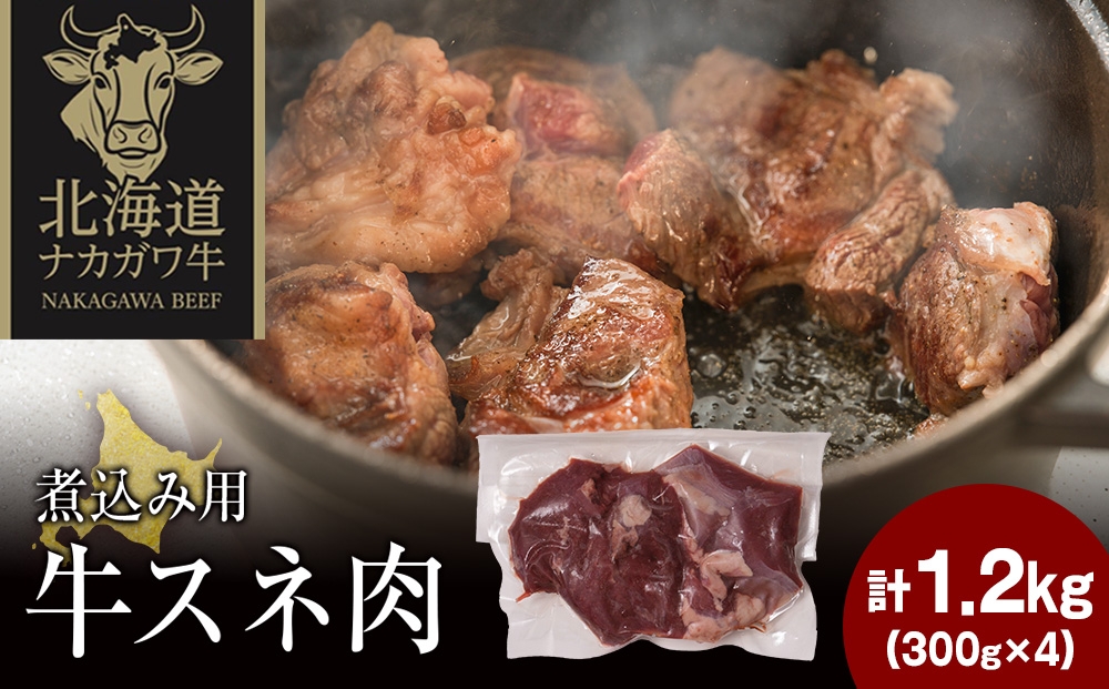 
                  ナカガワ牛スネ肉 300g×4 計1200g
                