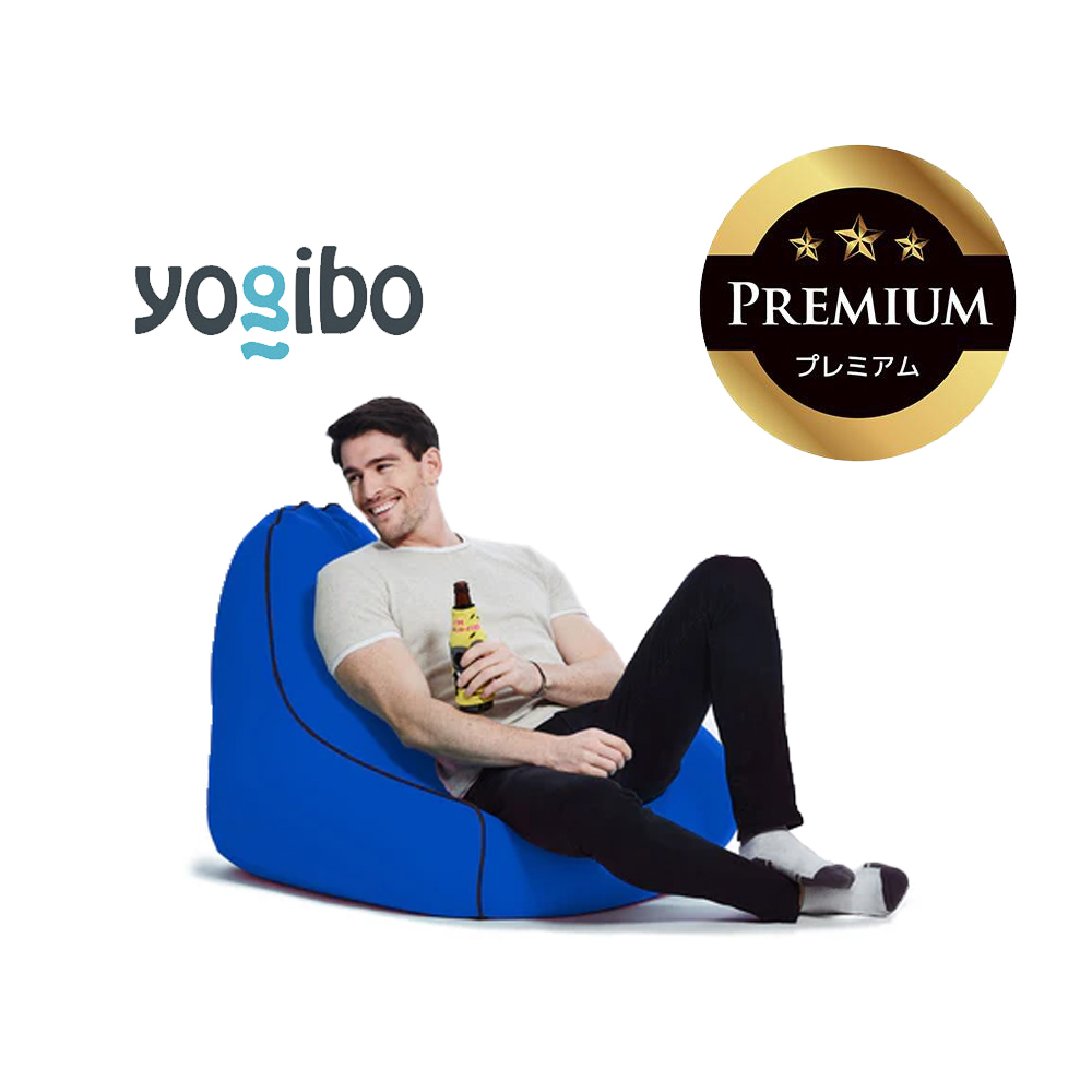 Yogibo Zoola Lounger Premium ロイヤルブルー│送料無料 全国配送離島含 ビーズクッション カバー 洗える（ヨギボー ズーラ ラウンジャー プレミアム）