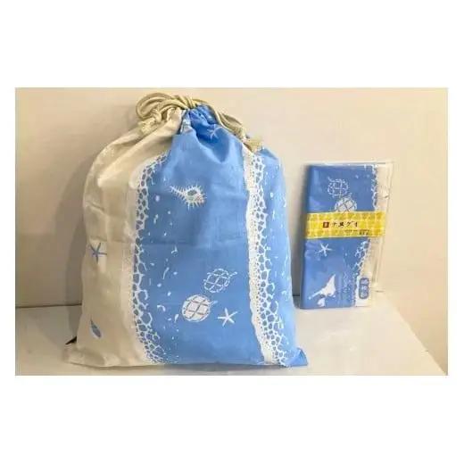 HF009　てぬぐい＋巾着セット【浮球】