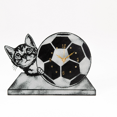 
beautiful watch　ねこC(置き時計)【026-006】
