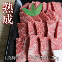 【ふるさと納税】飛騨牛 熟成肉 焼肉 ロース 焼肉用 400g 飛騨の牧場で育った『山勇牛』 牛肉 和牛 肉 熨斗掛け［E0039］40000円