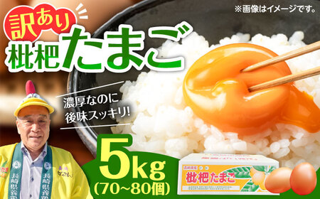 訳あり 枇杷たまご 5kg AHCX003 たまご 卵