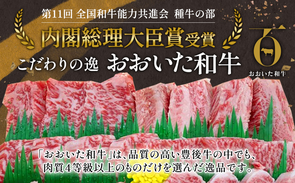 おおいた和牛 焼肉300g 和牛 豊後牛 国産牛 赤身肉 焼き肉 大分県産 九州産 津久見市 国産【tsu002302】