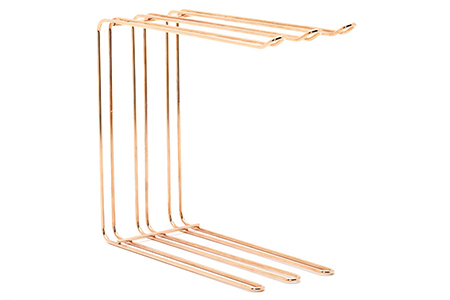 [ハナウタ] おしゃれなステンレス製キッチン用品 キッチンハンガー ローズゴールド 燕三条製 【029P003】