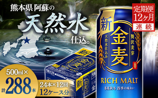 
FKK19-790 【12ヶ月連続】サントリー金麦500ml×1ケース(24本） 熊本県 嘉島町 ビール
