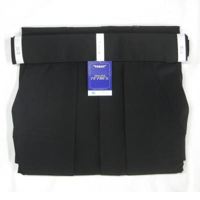 ふるさと納税 田原本町 テトレックス弓道女子行燈袴　黒色　24号(前紐下から裾まで約91センチ)