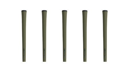 GMASTER GOLFGRIP ( スタンダード ) オリーブ × マルチプル 5本