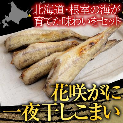 ふるさと納税 根室市 【北海道根室産】花咲カニ・一夜干しこまいセット A-76007 |  | 01