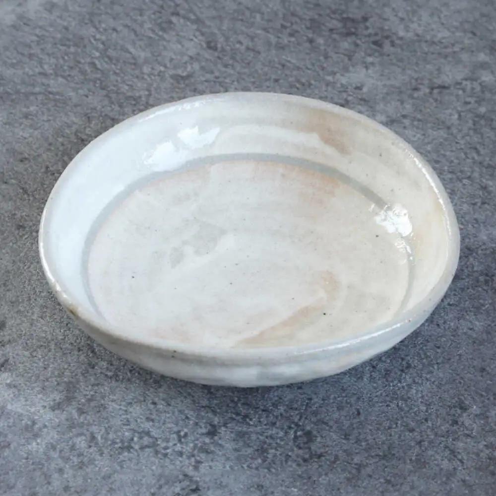 【瀬戸焼】 「舞陶館」　粉引 平鉢５個セット【松本陶器株式会社】 / 皿 食器 器 / 瀬戸市[BBDX004]