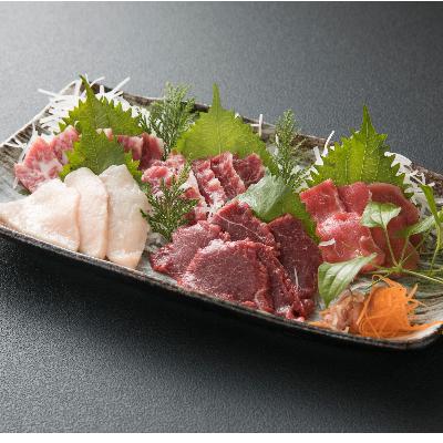 ふるさと納税 山江村 馬刺し4種盛り 1700g(山江村)