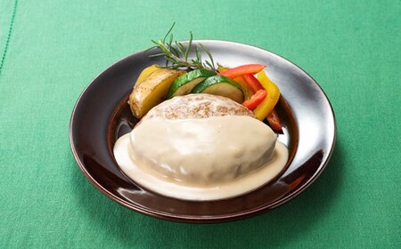 A1545.【常温で保管できる！】レトルト・4種ハンバーグ（150g×12個）