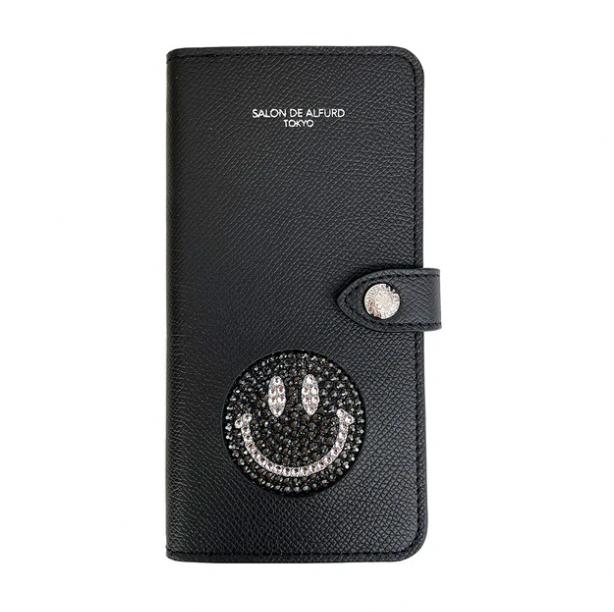
            184ｰ002 サロンドアルファードのスマイル手帳型　専用スマホケースLサイズ　ボックスカーフVer.1770sｰbx
          