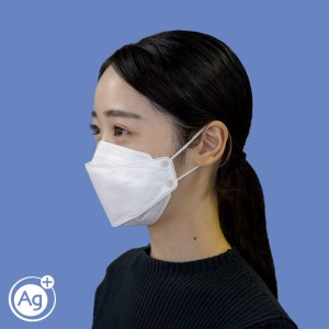 SH-07   シャープ 製 不織布 マスク 「 シャープ クリスタル マスク 」 抗菌 タイプ 個包装 15枚 入 | 日用品 日本製 立体