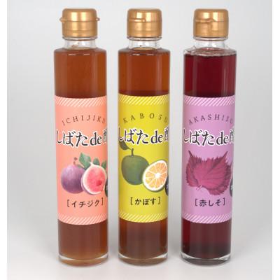 ふるさと納税 柴田町 飲む酢「しばたde酢」3本セット
