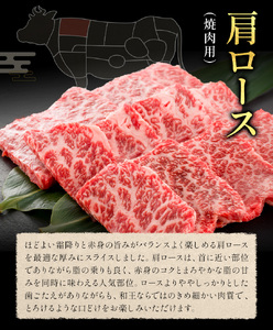 和王 肩ロース 焼肉用 約400g 菊池地域農業協同組合(JA菊池まんまキッチン)《90日以内に出荷予定(土日祝除く)》熊本県 菊池市 くまもと黒毛和牛 和牛 牛肉 お肉 焼き肉 熊本県産 九州産 国