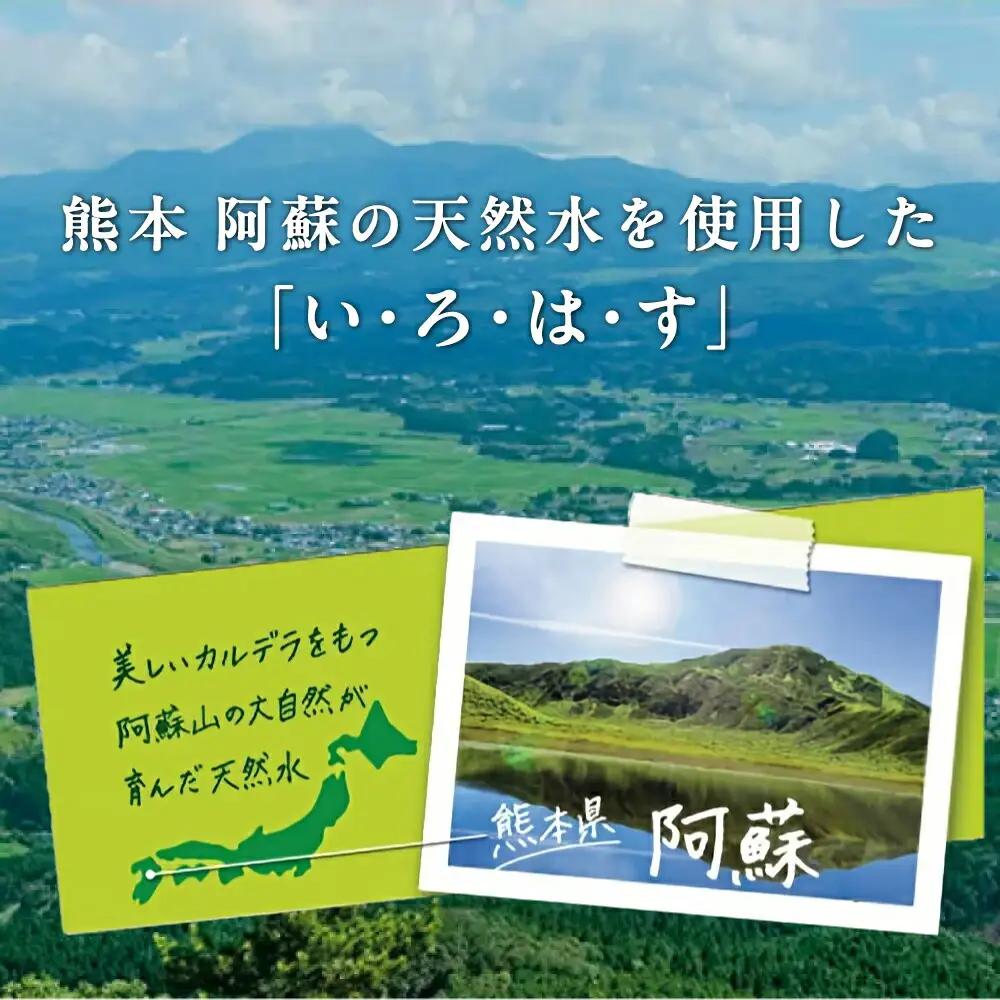 い・ろ・は・す 阿蘇の 天然水 2L×6本＋540ml×24本 各1ケース 計30本 いろはす天然水[AYAA026]