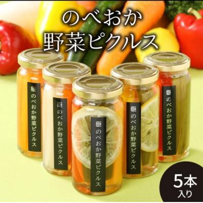 ふるさと納税 延岡市 のべおか野菜ピクルス5本セット