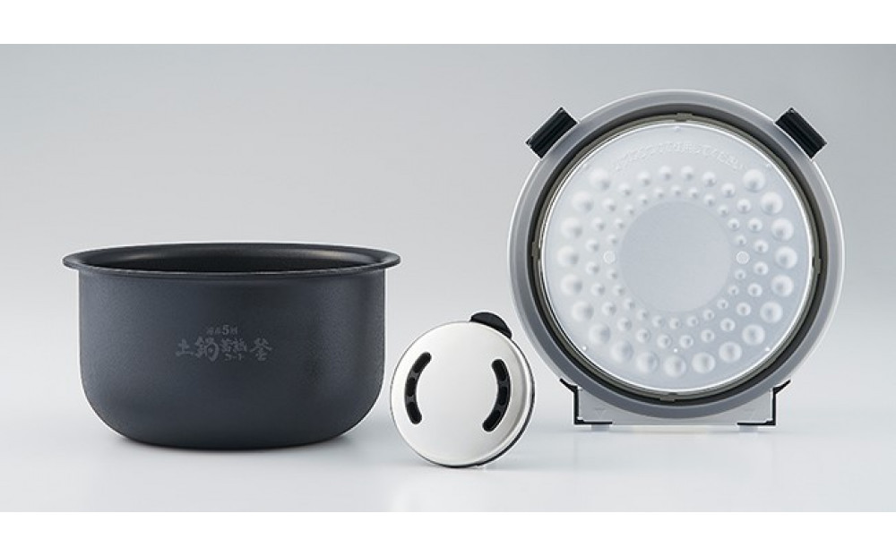 タイガー魔法瓶 IHジャー炊飯器 JPF-G055WL（ホワイト） 炊飯器 家電【遠赤5層土鍋蓄熱コート釜 熱拡散性 土鍋蓄熱コーティング ホワイト 内なべ3年保証 内ぶた着脱式 お中元 お歳暮 父の
