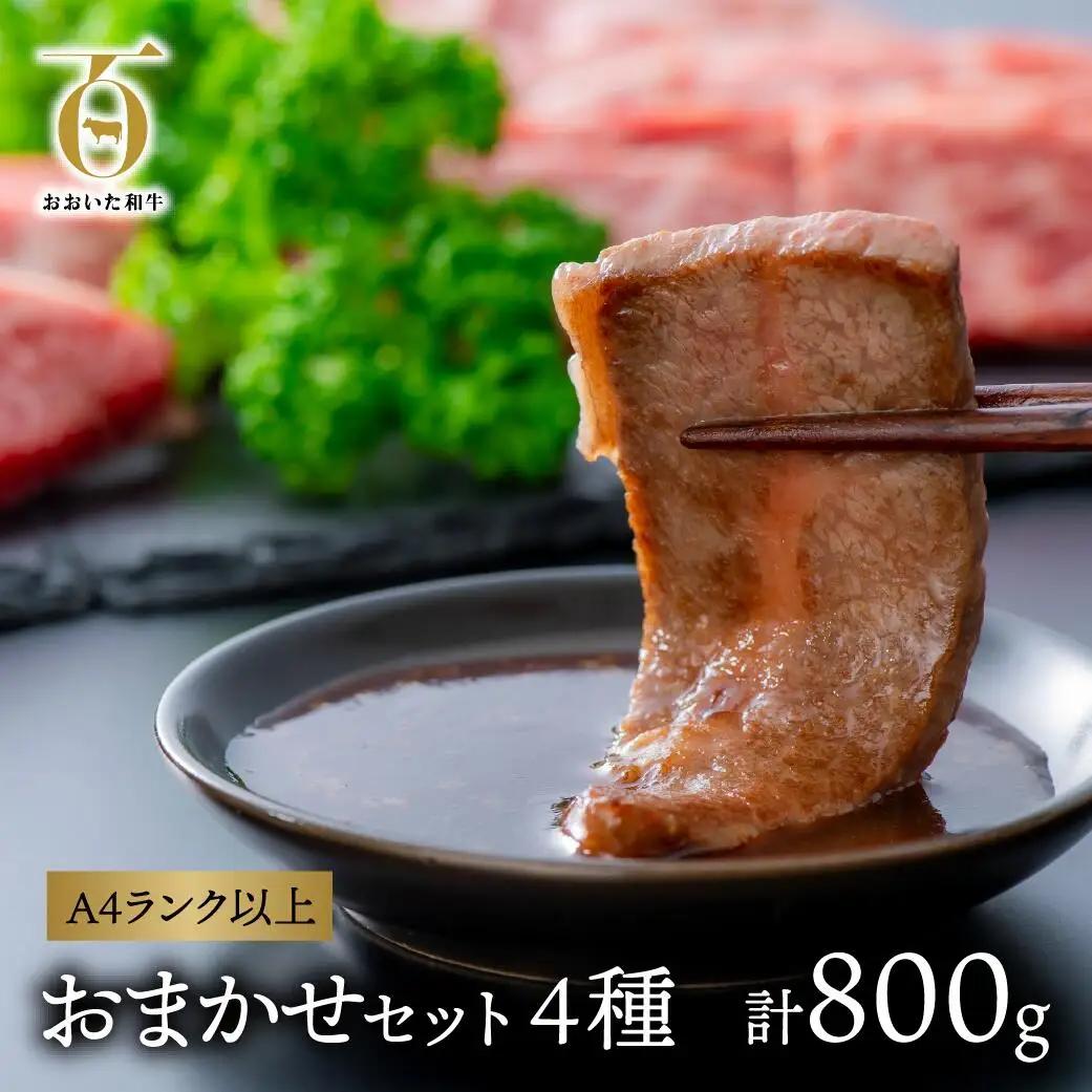 焼肉 おおいた和牛 おまかせ焼肉セット(計800g)