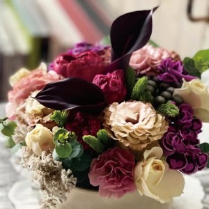 SL0104　【12回定期便】「COLOR'S12」色で飾るフラワーアレンジ