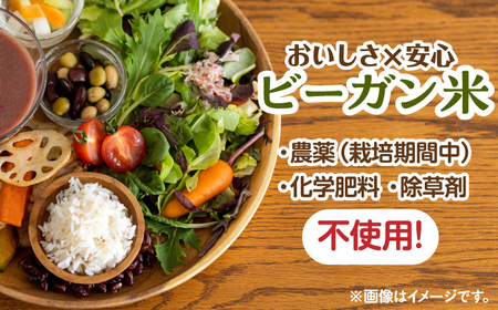 【全6回定期便】ビーガン米 白米 計60kg（10kg×6回） / 佐賀県 / 株式会社サガンベジ [41ANCH008]