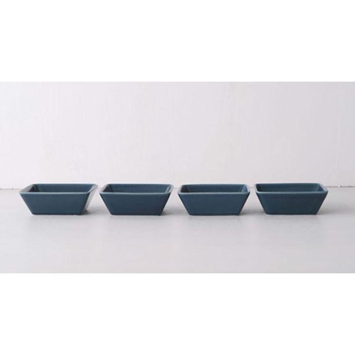 【ふるさと納税】【波佐見焼】11×10×4cmオーブン耐熱鉢4個組　B・S 【西海陶器】 4 17455 | ギフト 陶器 touki おしゃれ 伝統 人気 おススメ 長崎県 長崎 九州 楽天ふるさと 納税 故郷納税 返礼品 支援 波佐見焼き はさみやき はさみ焼き 陶磁器 雑貨 焼き物 ボウル