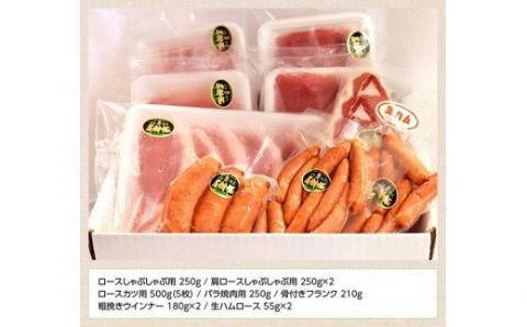 尾鈴豚おすすめセット【肉 豚肉 国産 九州産 宮崎県産 豚しゃぶ カツ 焼肉 バーベキュー バラエティ セット】