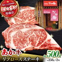 【ふるさと納税】【数量限定】リブロースステーキ 500g(250g×2枚)【有限会社スイートサプライなかぞの 】[ZBV020]