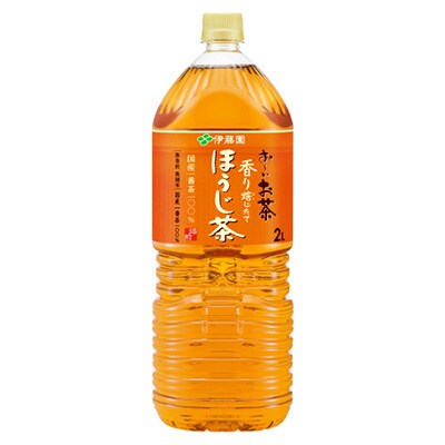 2023年12月発送開始『定期便』おーいお茶ほうじ茶2L　12本(2ケース)全3回【5128923】