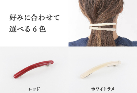 ＜KISSO＞Barrette ホワイト 母の日 ギフト