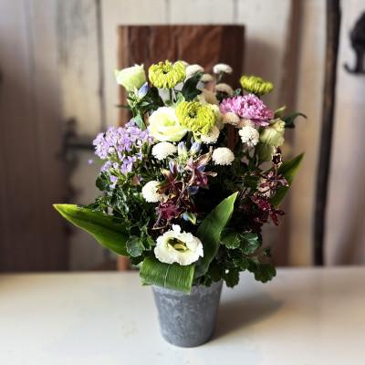 ふるさと納税 酒田市 季節を感じるフラワーアレンジ「SAKATA すげの」すげの贈りたくなる、心に残るフラワーアレンジ |  | 03