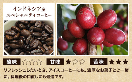 珈琲 粉 アソートセット 600g 瀬戸内ブレンド & インドネシア & タンザニア 珈琲