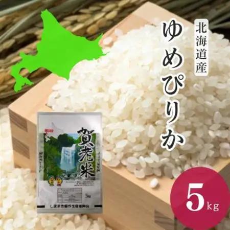 【北海道島牧産】　ゆめぴりか　精米5kg【1689558】