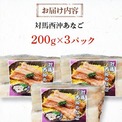 ふるさと納税 対馬市 対馬 西沖あなご 3パック(1パック200g) |  | 03