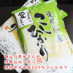 愛媛県産コシヒカリ20kg