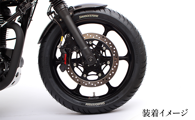 GALE SPEED エラボレート・フロント4Pキャリバー(アキシャル40mm) 右/SCMボルト仕様