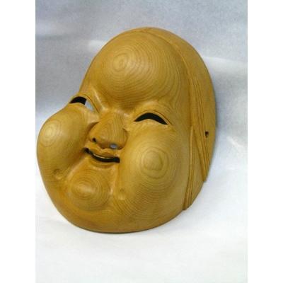 ふるさと納税 高山市 飛騨一位一刀彫　9号お福面 g114 |  | 03