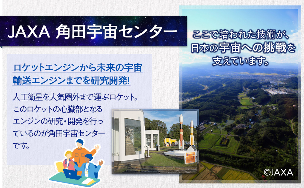 JAXA OBによる角田宇宙センター見学ツアー＆体験プラン