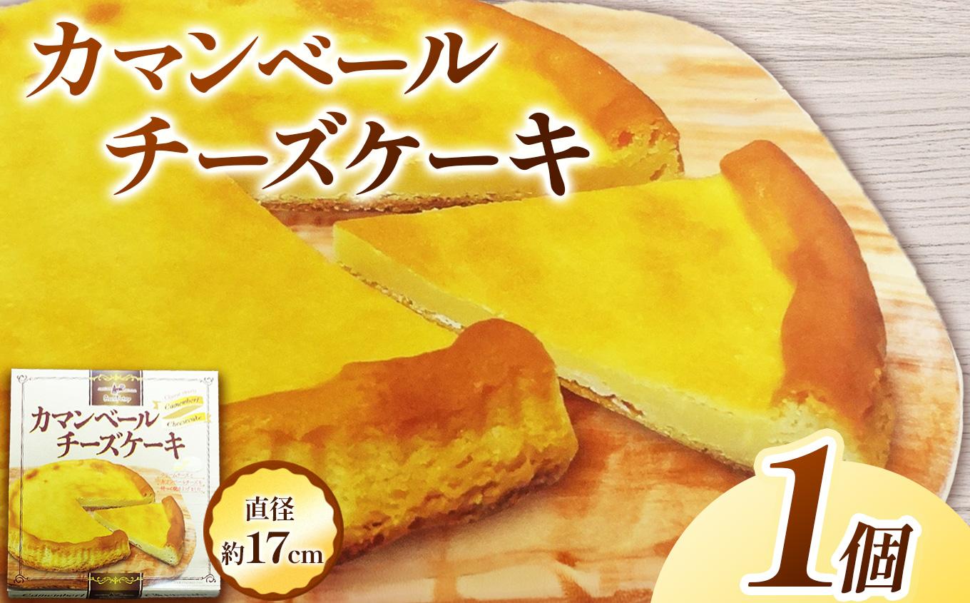 カマンベールチーズケーキ(1個直径約17cm)×1袋　|チーズ ケーキ カマンベール 濃厚 とろける スイーツ お取り寄せ グルメ 美味しい　お茶菓子 ティータイム デザート ご褒美 贅沢 ふるさと 納税 栃木県 矢板市