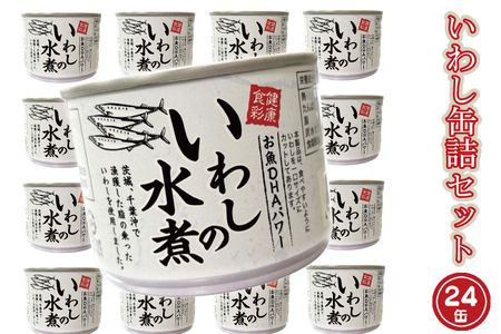 いわし 缶詰 水煮 24 缶 _AL019