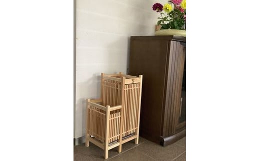 傘立て ダブル 越後杉使用 焼印入り | 木製 すぎ スギ かさたて おしゃれ シンプル 和風 日本製 国産 プレゼント ギフト 新潟県 五泉市 株式会社ショーセンイースト