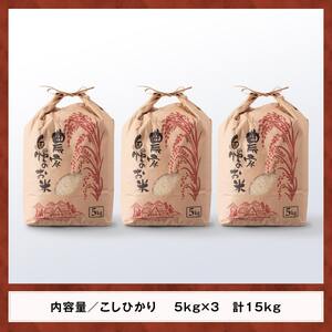 【令和7年産】永友農園産「こしひかり」15kg(5kg×3)【 米 お米 白米 精米 国産 宮崎県産 コシヒカリ 】