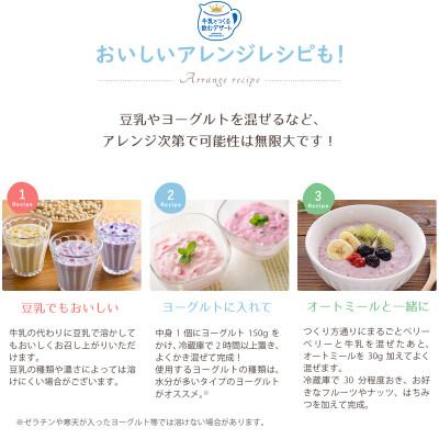 ふるさと納税 長野県 フリーズドライ・牛乳でつくる飲むデザートまるごとベリーベリー2食×12袋(ミックスベリーミルクの素) |  | 02